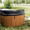 Fiberglass round hot tub (external heater) – Thermo wood - 14