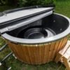Fiberglass round hot tub (external heater) – Thermo wood - 15