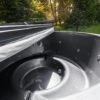 Fiberglass round hot tub (external heater) – Thermo wood - 16