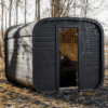 3.5M CUBE sauna with anteroom