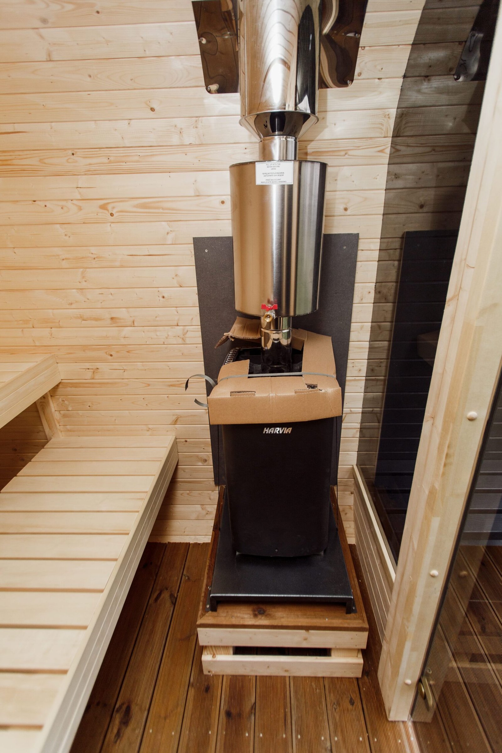 3M CUBE pirtis su terasÄ—le bei panoraminiu langu priekyje-22 3M CUBE sauna with a terrace