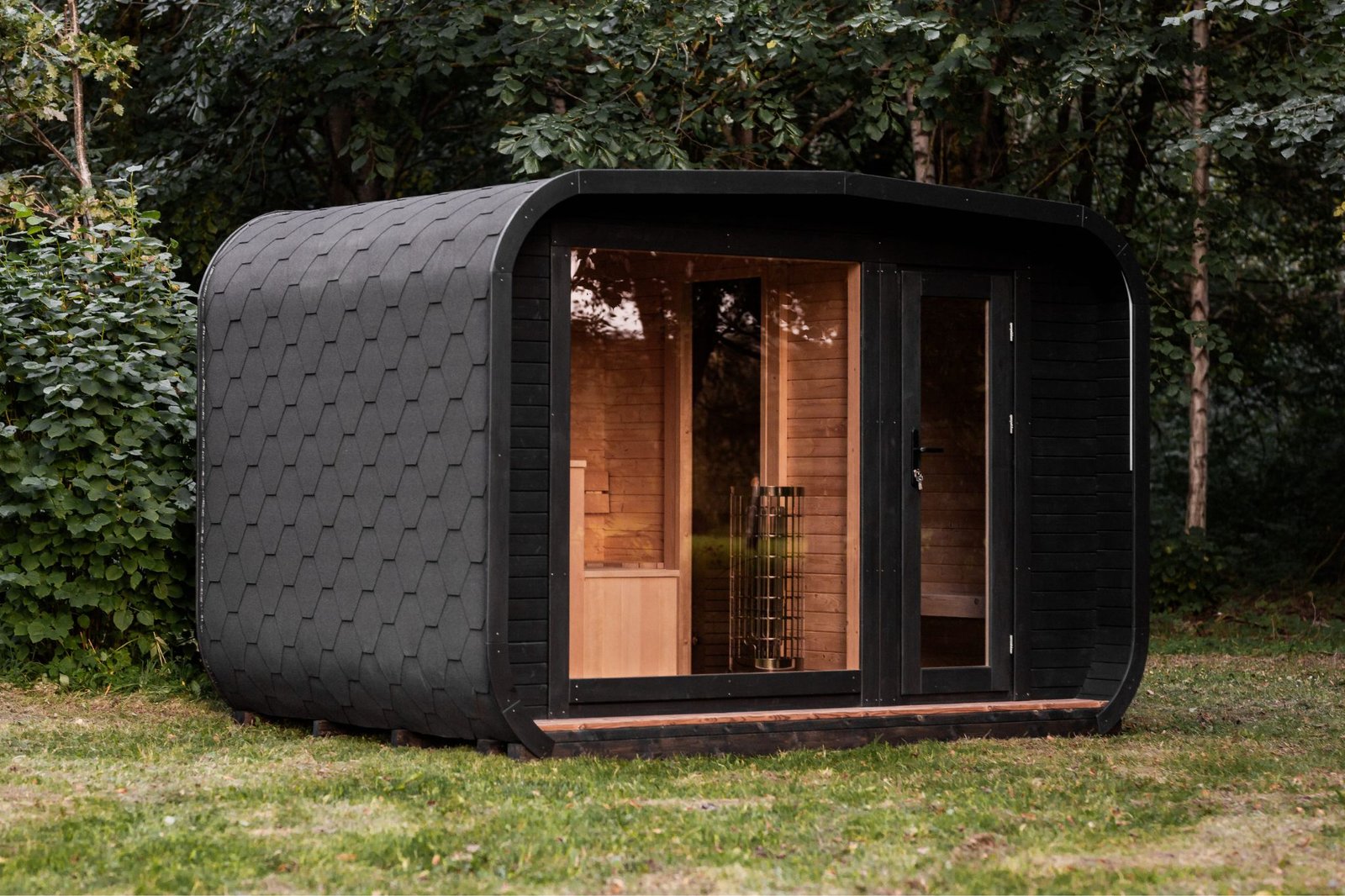 LUX sauna with anteroom 245×340 - 1