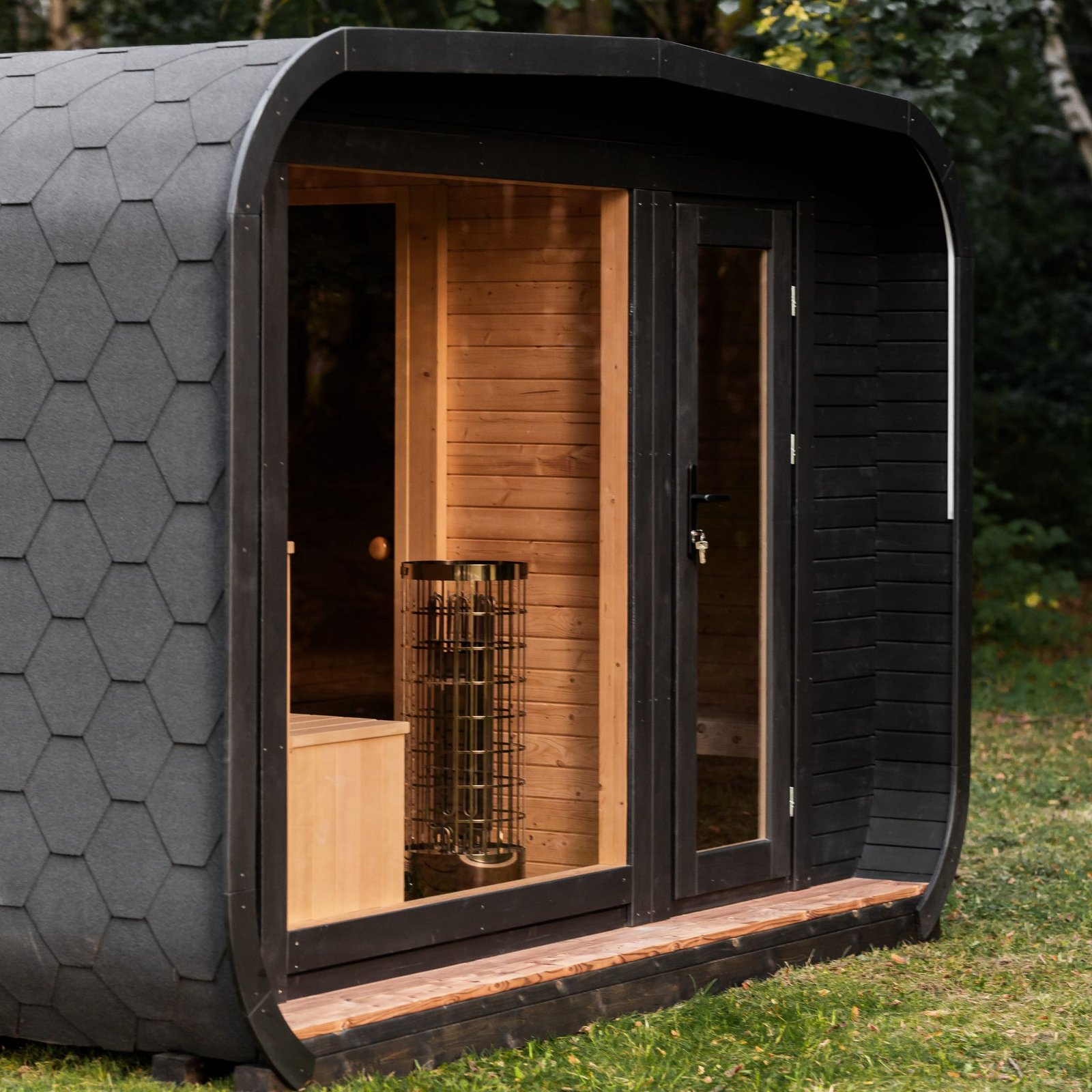 LUX sauna with anteroom 245×340 - 18