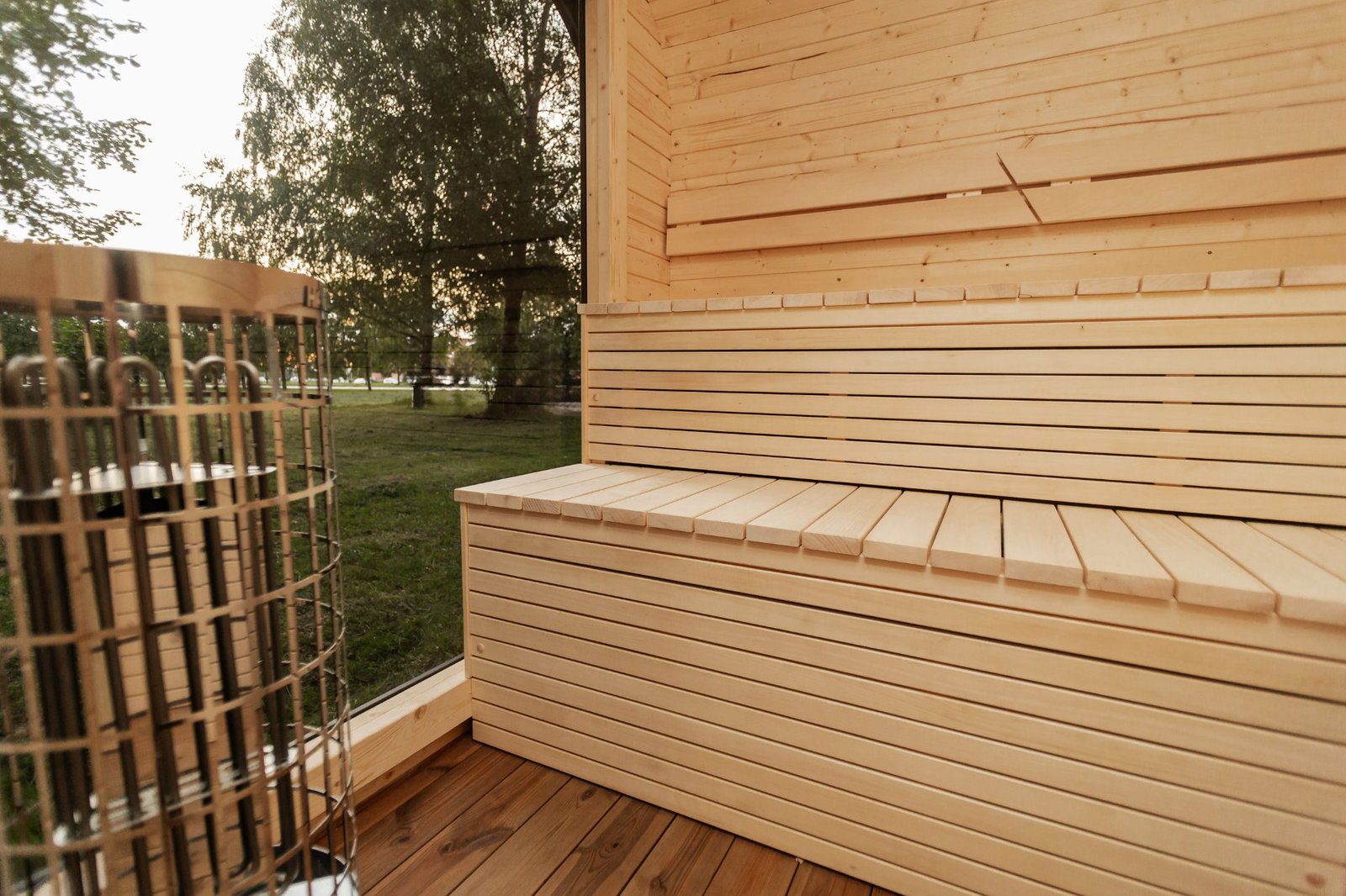 LUX sauna with anteroom 245×340 - 25