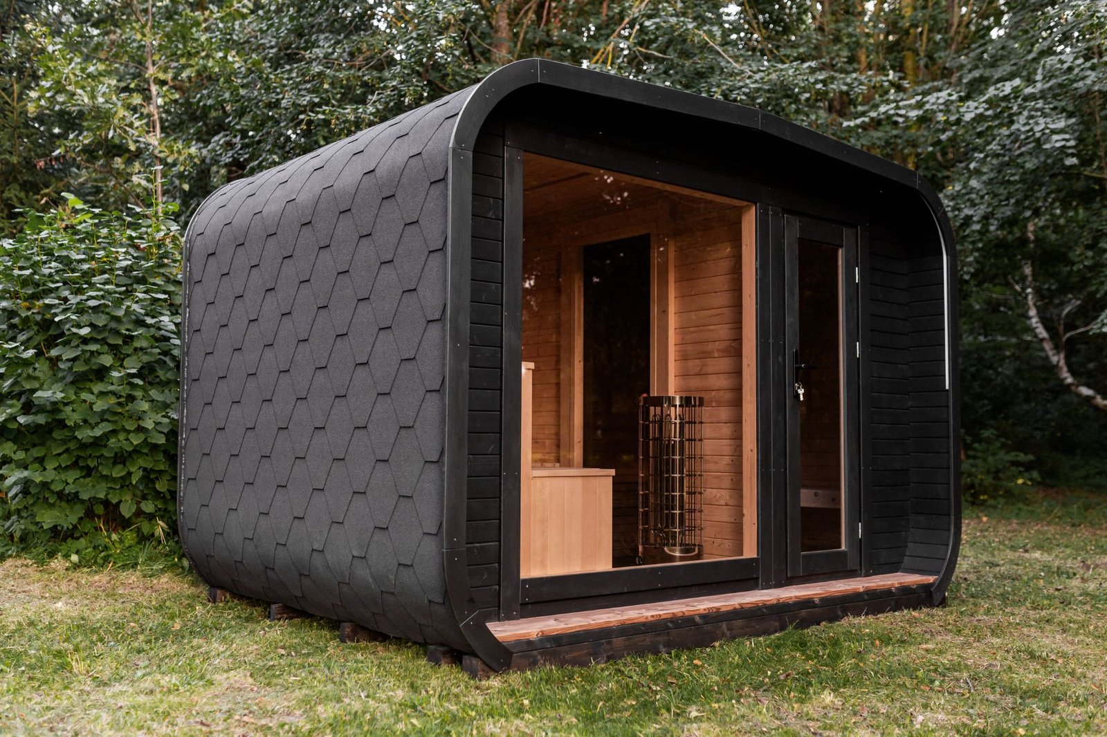 LUX sauna with anteroom 245×340 - 30