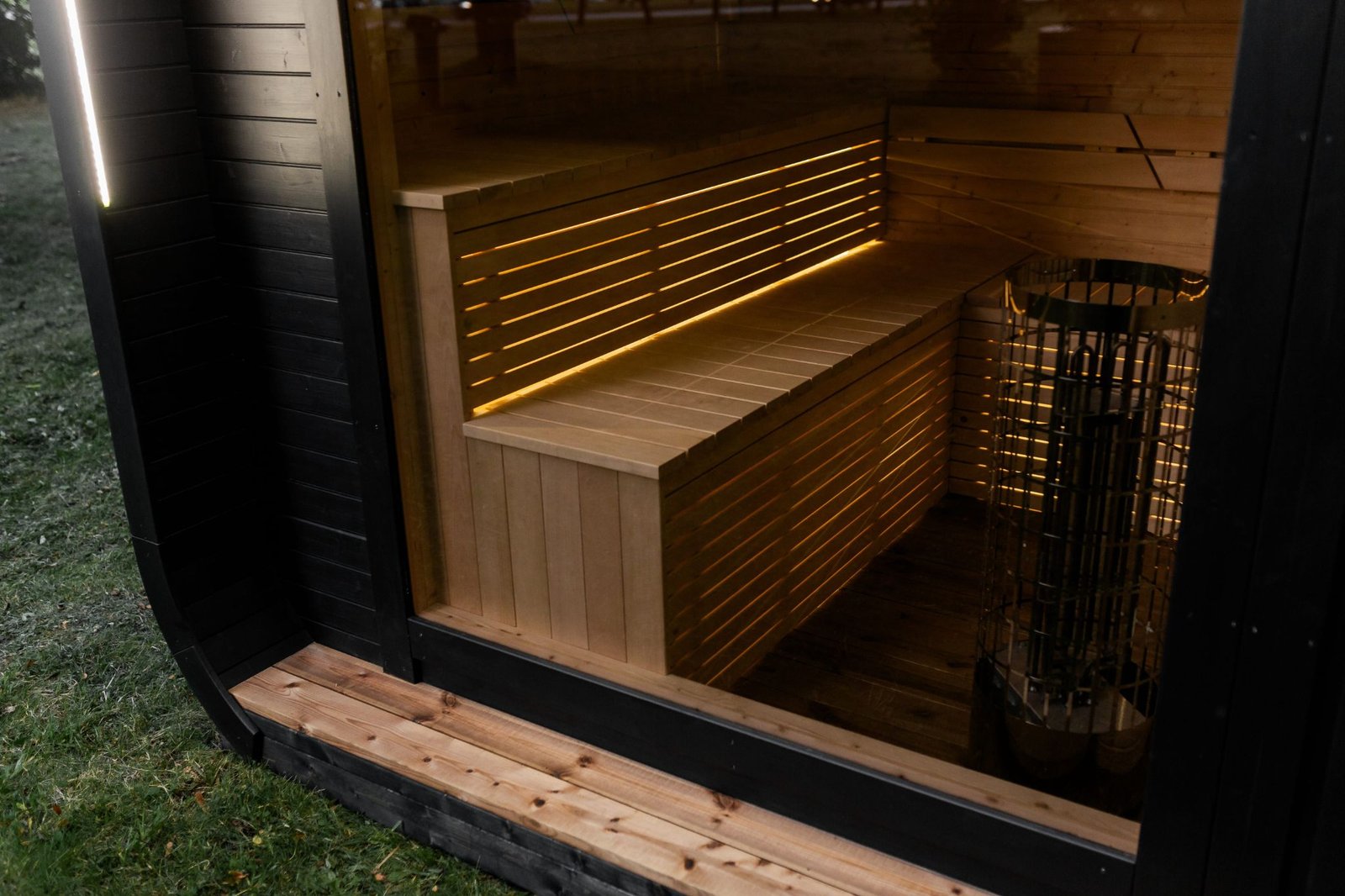 LUX sauna with anteroom 245×340 - 33