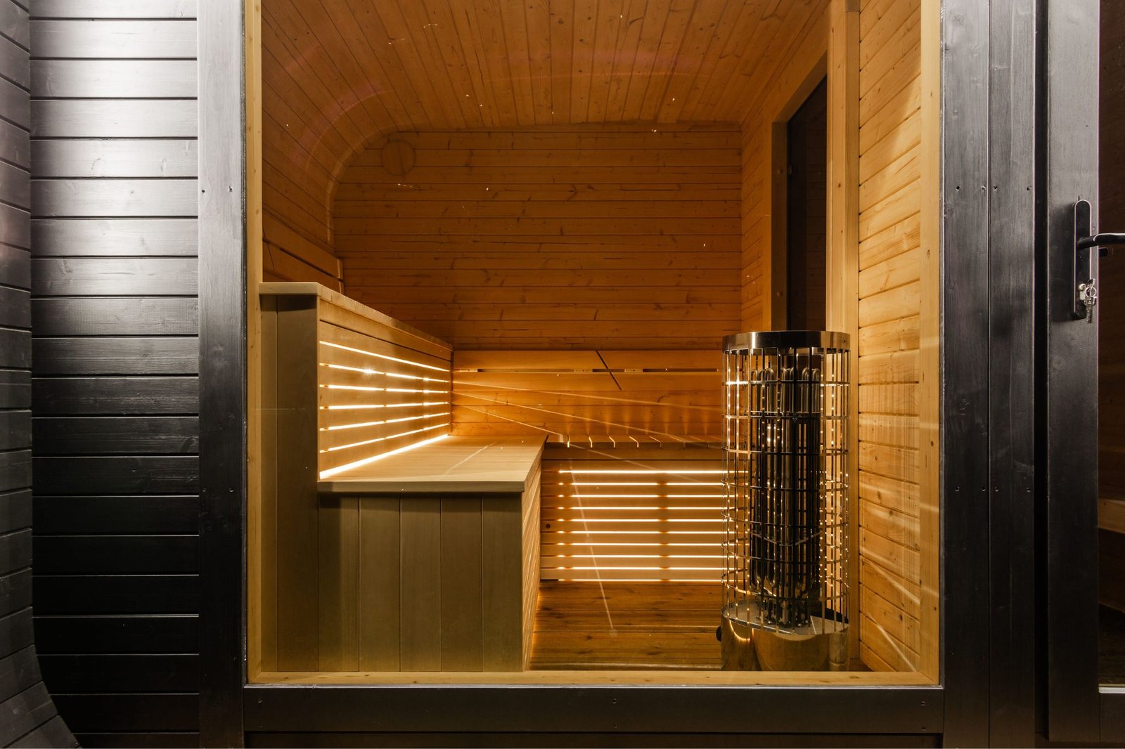 LUX sauna with anteroom 245×340 - 37