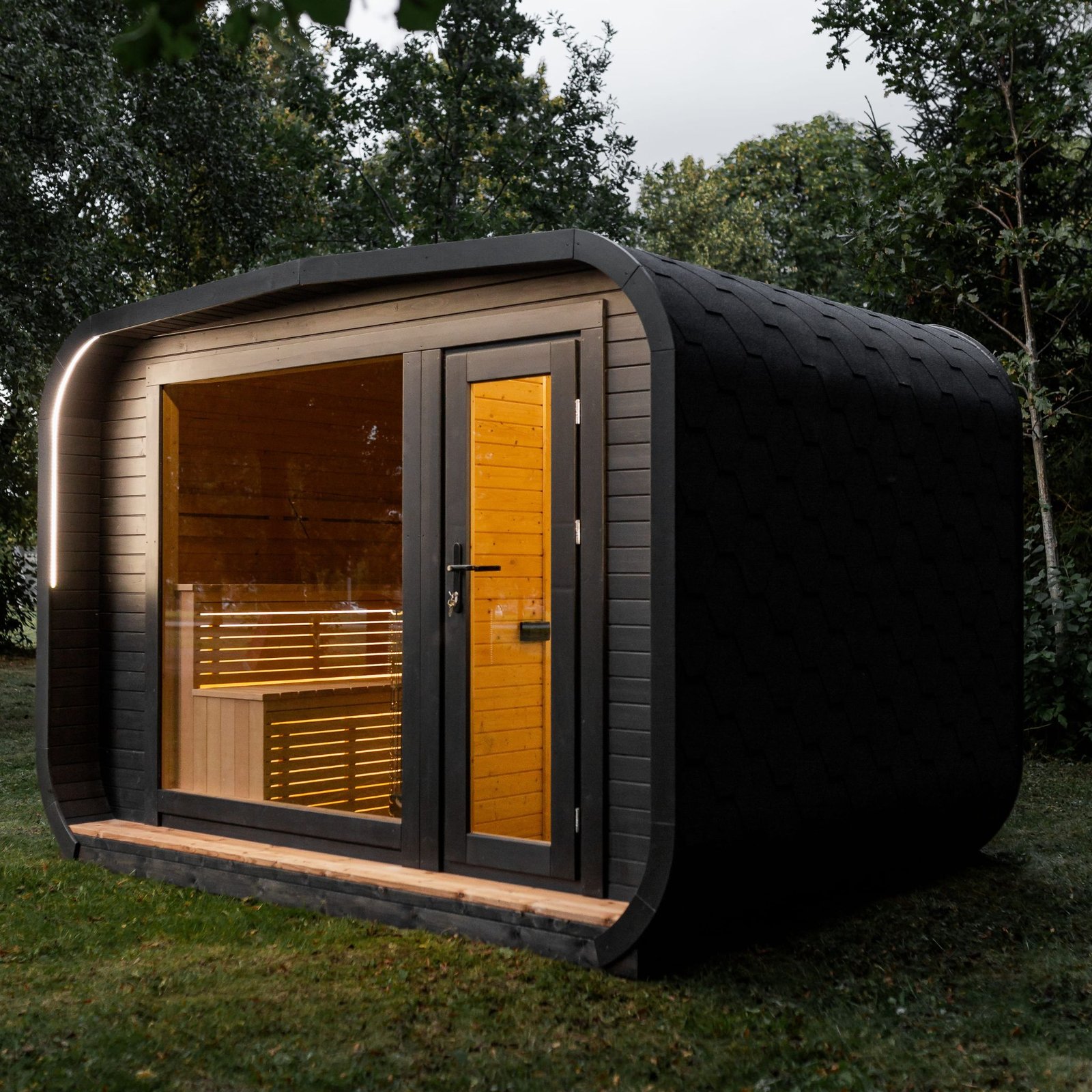 LUX sauna with anteroom 245×340 - 9