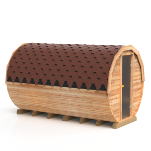 3M Round sauna with pre-sauna