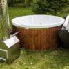 Round hot tub (external heater) – Spruce wood - 15