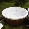 Round hot tub (external heater) – Spruce wood - 4