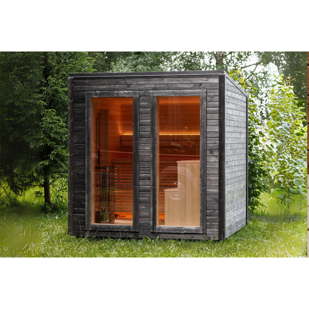 KarkasinÄ— pirtis 245x245 Frame sauna 245x245