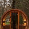 2.6M Round sauna - Thermo wood - 4