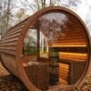 2.6M Round sauna - Thermo wood - 9