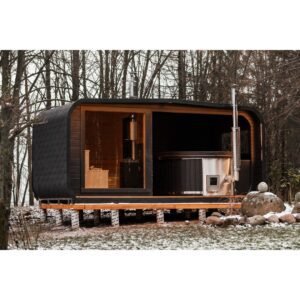 2in1 LUX sauna + hot tub